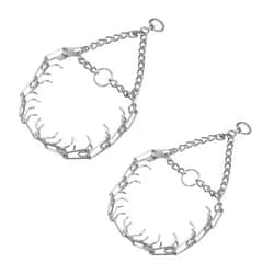 Herm Sprenger Chrome Plated Ultra-Plus Prong Training Collar, 3.0 mm x 16