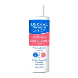 Dermal Therapy Face Moisturizer Lotion - 1% Urea & 2% AHAs - Intensely Hydrates & Soothes Dry, Sensitive, Aging Skin, Eczema, Rosacea - Fragrance-Free - 7 fl oz / 200 ml