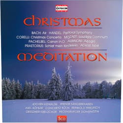 Various Artists (Artist), Max Pommer (Conductor), Peter Marschik (Conductor), J nos Rolla (Conductor), J rg-Peter Weigle (Conductor), P l N meth (Conductor), Neville Marriner (Conductor), Helmut Winschermann (Conductor), Helmuth Frischauer (Conductor), Helmuth Froschauer (Conductor), Hermann Max (Conductor), Michael Erxleben (Conductor), Iv n Fischer (Conductor), Martin Fl mig (Conductor), Hartwig Eschenburg (Conductor), Hartmut Haenchen (Conductor), Hans-Joachim Rotzsch (Conductor), Bela Banfalvi (Conductor), Frank B hme (Conductor), Georg Fischer (Conductor), Andras Korodi (Conductor), Edward H. Tarr (Conductor), Ralf Otto (Conductor), Franz Liszt Chamber Orchestra (Orchestra), Carl Philipp Emanuel Bach Chamber Orchestra (Orchestra), Budapest Philharmonic Orchestra (Orchestra), hr_Sinfonieorchester (Frankfurt Radio Symphony Orchestra) (Orchestra), New Berlin Chamber Orchestra (Orchestra), WDR Orchestra, K ln (Orchestra), Vienna Boys' Choir (Performer), Walter Heinz Bernstein (Performer), WDR Rundfunkchor K ln (Performer), Wolfgang Steiner (Performer), Peter Dicke (Performer), Jochen Kowalski (Performer), Deborah Sipkai (Performer), Jeunesses Musicales de France Choir (Performer), Thomanerchor Leipzig (Performer), J rgen R st (Performer), David Cordier (Performer), Monica Groop (Performer), Janos Balint (Performer), Michael-Christfried Winkler (Performer), Matthias Eisenberg (Performer), Men of the MDR Leipzig Radio Symphony Chorus (Performer), Burkhard Glaetzner (Performer), Capella Gregoriana (Performer), Gunther Holler (Performer), Maria Zadori (Performer), Martin Sandhoff (Performer), Martin Lucker (Performer), Charles Humphries (Performer), Saskia Kwast (Performer), Georg Hintermeier (Performer), Ruth Ziesak (Performer), Roland Buchner (Performer), Roland M nch (Performer), Rostocker Motettenchor (Performer), Karl-Heinz Passin (Performer), Eckart Haupt (Performer), Dresden Kreuzchor (Performer), Academy of London (Performer), Dorothee Jansen (Performer), Andreas Juffinger (Performer), Andrea Vigh (Performer), Regensburger Domspatzen (Performer), Reinhold Friedrich (Performer), Rheinische Kantorei (Performer), Erno Sebestyen (Performer), Erzs bet chim (Performer), Lajos Lencses (Performer), Lajos Mayer (Performer), Axel K hler (Performer) & 70 more Format: Audio CD Christmas Meditation / Various