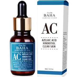 Cos De BAHA Azelaic Acid Clearing Serum 1 Fl Oz – Azelaic Acid 5%, Retinol 0.1%, Salicylic Acid, Niacinamide & Tea Tree for Blemish-Prone, Oily & Redness-Prone Skin (30 ml)