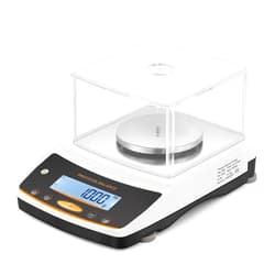 Bonvoisin Lab Analytical Balance 500g x 0.001g Precision Digital Scale .001 Gram Accuracy Laboratory Scientific Milligram Scale 17 Units Selectable