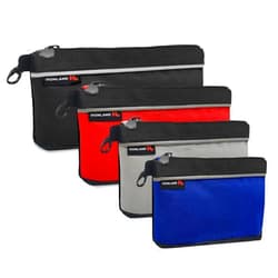 IRONLAND Small Tool Pouches with Zipper Small Tool Bags Waterproof 1680D Tool Pouch Bags for Men Multipurpose Tool Storage Organizer 4 Pack