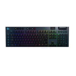 Logitech G915 Wireless Mechanical Gaming Keyboard -Tactile, Black (Renewed)
