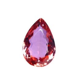 GEMHUB Faceted Color Changing Alexandrite Approx 40-50 Ct. Perfect Pear Cut Loose Gemstone for Jewelry Making