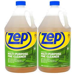 Zep Concentrated Multi-Purpose Pine Cleaner - 128 ounces (Pack of 2) ZUMPP128 - Multi-Purpose Cleaner for Professional, Commercial and Household Use, From the Bathroom to Kitchens and Dining Rooms