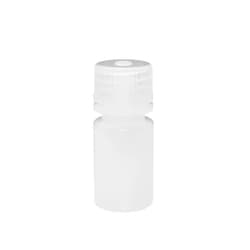 QiMan HDPE Reagent Bottle Lab Wide Mouth Chemical Container with Screw Cap Sample Sealing Storage Bottles 2pcs (White 250ml/8oz), Q2405M1205