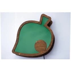 TheBKPK Animal Crossing - green leaf - wall mountable lamp