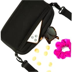 Lucy & Co. Crossbody Treat Bag, Pet Treat Pouch, Hidden Poop Bag Dispenser, Zip Treat Pocket, Phone Pocket, Dog Accessories