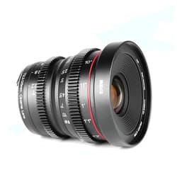 Meike 25mm T2.2 Manual Focus Prime Mini Cinema Lens for Micro Four Thirds MFT M43 Mount Cameras