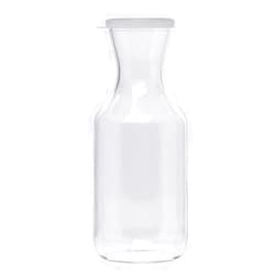 Cambro WW1500135 Clear Camwear Camliter 1.5 L Decanter with Lid