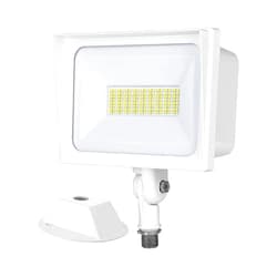 DEWENWILS 65W LED Flood Light Outdoor, 6670 LM Super Bright(500W Equivalent) IP65 Waterproof Knuckle Mount LED Security Light, 5000K Daylight Flood Light for Garden, Yard, Garage, UL Listed, White