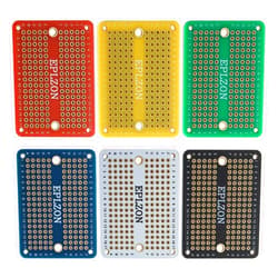 EPLZON Solderable Breadboard Mini PCB Board Gold-Plated Solder Breadboard for DIY Electronics Projects Apply to Arduino Soldering Projects 2.0