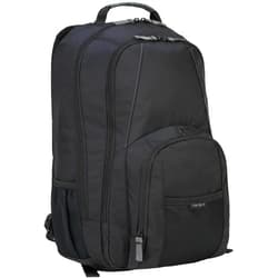 Targus Groove Laptop Backpack for Laptops up to 17-inches, Water Resistant Travel Backpack for Men and Women, Black (CVR617)