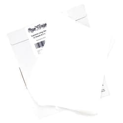 MeganJDesigns Supreme Icing Sheets 12 Pack Premium Flexible White Frosting Edible Printer Paper Cake Decorating 8.5