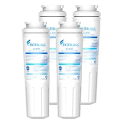 Filterlogic UKF8001 Replacement for EveryDrop Filter 4, Whirlpool EDR4RXD1, Maytag 4396395, UKF8001AXX-200, UKF8001AXX-750, 46-9006, Puriclean II, FMM-2, FL-RF07, Refrigerator Water Filter, Pack of 4
