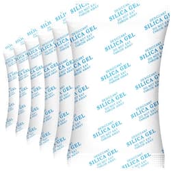 SurpOxyLoc 100 Gram(5Packs) Food Grade Silica Gel Packs Dessicant Packets for Moisture Control,Cobalt Chloride Free Moisture Absorbers for Food Storage