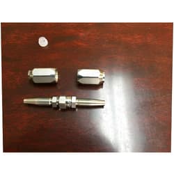 Gator Hose 1/2'' hydraulic Hose fitting 1 female JIC & 1 male JIC Field Repair Kit Reusable 2 Wire Car Carrier Fitting