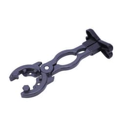Walfront Professional Gas Wrench Anti Skid Adjustable Can Cylinder Pressure Reducing Valve Spanner Gas Cylinder Wrench Liquefied Gases Removal Pliers