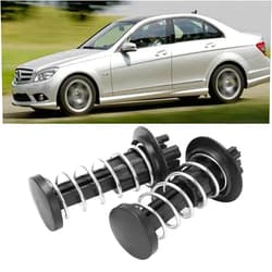 Tefola 2Pcs Spring Hood, Hood Buffer A2048800127 Replacement for C250 C300 C350 E200 E250 E500 E350