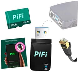PiFi - Transform Raspberry Pi into 1300Mbps VPN Router in Seconds - OpenWRT, High-Speed VPN, USB 3.0 Wireless, AdGuard & More (for Pi 4 & 5)