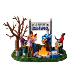 Lemax Music Festival, Battery Operated (4.5V) #44323