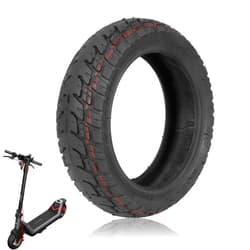 RidTianTek 9.5 x 2.50 Off-Road Tire 9.5 Inch Tubeless Tire for Niu KQI3 Electric Scooter Accessories Rear Front Wheel Replacement Tire Anti-skid Shockproof (1 Pce)