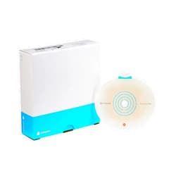 Coloplast SenSura Mio Click Trim to Fit Ostomy Barrier Elastic Adhesive 50 mm Flange 5 per Box 10512