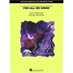 Fred Wilson, Robb ; James, Arthur ; Karlin Hal Leonard For All We Know Jazz Band Level 5 Arranged by John Clayton