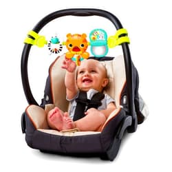 Bright Starts Take Along Musical Carrier Activity Toy Bar, Ages Newborn +, Multi-Color