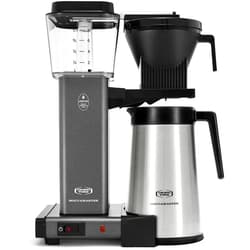 Technivorm Moccamaster 79317 KBGT thermal Carafe 10-Cup Coffee Maker 40 Ounce, Stone Grey 1.25l