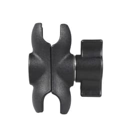 NovelGoal Aluminum Alloy Double Socket Arm for 25mm/1'' Ball Head Holder Mount Clamp Compatible with RAM Bicycle Motorcycle Camera Extension Arm 5.5CM Connecting Rod