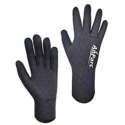AnParc 3mm Ultra Stretch Neoprene Water Gloves – Five Finger Winter Gloves for Scuba Diving, Snorkeling, Surfing, Kayaking, Canoeing, and Spearfishing