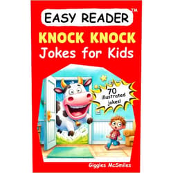 By Giggles McSmiles (Author) Knock Knock Jokes for Kids (Easy Reader): 70 Illustrated Jokes, Giggles for Growing Minds (Easy Reader Joke Books)