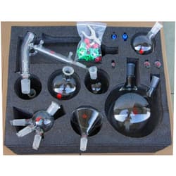 Gamalab Short Path Distillation Glassware Kit 5L with Cold Trap Post by FedEx