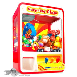 JOYIN Claw Machine Arcade Toy with LED Light & Adjustable Sound, Rechargable Dispenser Toys Mini Vending Machine for Kids - Perfect Christmas & Birthday Big Gifts for Kids, Ages 3+