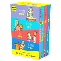 Terri Libenson Emmie & Friends 4-Book Box Set: Invisible Emmie, Positively Izzy, Just Jaime, Becoming Brianna