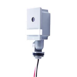 nsi INDUSTRIES TORK RKP203 Outdoor 120-Volt Swivel Mount Photocontrol with Light Adjustment Bar - Controls Lighting Dusk to Dawn - Compatible with Incandescent/Compact Fluorescent/Halogen/LED