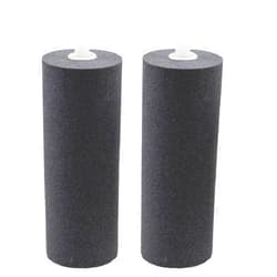 AQUANEAT 6x2 inch 24 Pack Air Stones, Large Airstone Cylinder, Aerator Bubble Diffuser, Air Pump Accessories for Hydroponic, Ponds, Aquariums and Fish Tanks