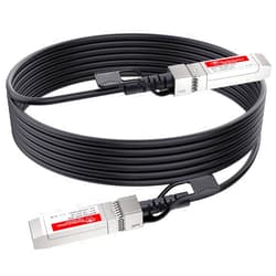 RamboCables SFP+ DAC Cable, 3m-2pack 10G SFP+ Twinax Cable, Direct Attach Copper Passive Cable,for Cisco SFP-H10GB-CU3M, Meraki,Ubiquiti UniFi and More, Length Options: 0.3m-7m，RamboCables