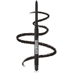MAYBELLINE Tattoo Studio Automatic Gel Pencil Waterproof Eyeliner, Blendable, Smudge Resistant, Matte Eyeliner For Up To 36HR Wear, Pitch Black (Smokey Black), Packaging May Vary