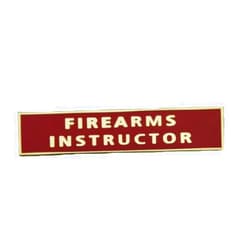 HIBADGE Uniform Citation Bar American Firearms Instructor Citation Merit Award Lapel Pin