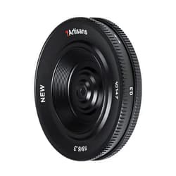 7artisans 18MM F6.3 Mark II UFO Lens for Fuji Mount, APS-C, Prime Lens, Ultra-Thin Compact Mirrorless Cameras for FUJIFILM XM-H/XP/XE/XA/XT/XS Series