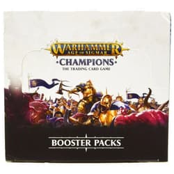 PlayFusion PLFW82501 Booster Display Warhammer Age of Sigmar Champions Collectible Card Game