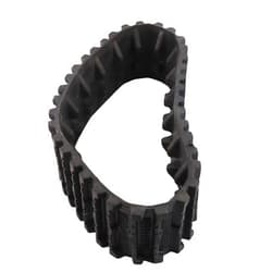 Acouto Rubber Track ATV Rubber Track Increased Traction Wheel Tire Track for ATV UTV Track Electric Snowmobile Snow Blower Kart