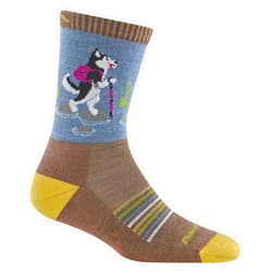 Darn Tough Vermont Darn Tough Women's Critter Club Micro Crew Lightweight with Cushion Sock (Style 5001) -