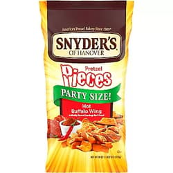 Snyder's of Hanover Pretzel Pieces, Hot Buffalo Wing, Party Size 18 Oz