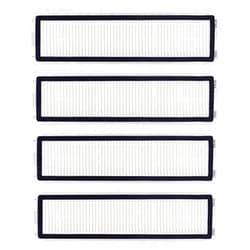 Dxyue 4 Pcs HEPA Filters Replacement Part for Mova L600, for Dreame L10 PRO / D9 / D9 PRO / D9 MAX/ D9 Max Gen2 Robot Vacuum Cleaner, Robot Dust Filter Accessories