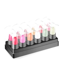 Bokze 12 Pcs/Sets Mini Lipstick Samples Long Lasting Velvet Matte Satin Lipstick Sets