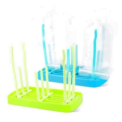 Palksky 2 PCS Reusable Pouches Plastic Drying Rack for Toddlers/Kids Food Pouches, Baby Food Storage Refillable Bags Stand Holder for Yogurt/Applesauce/Fruit/Smoothie/Breastmilk Pouches