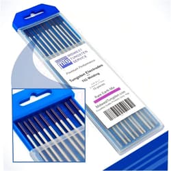Midwest Tungsten Service TIG Welding Tungsten Electrodes 10-Pack (Purple - Rare Earth Blend (EWG), 3/32